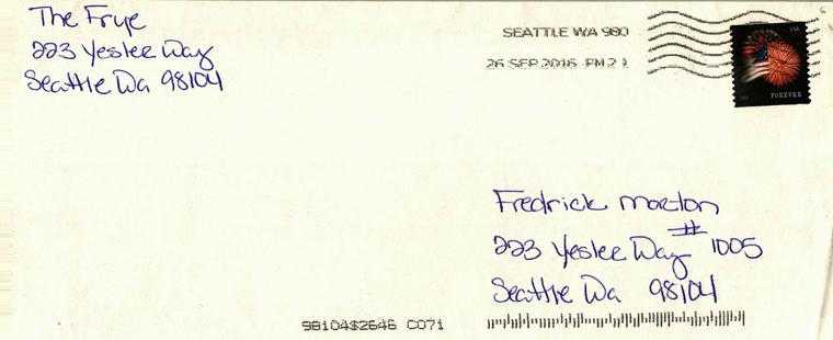 10 Day Notice About Annual Review Envelope