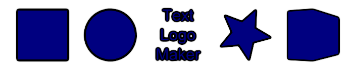 Inkscape Black Outline Filter Dark Blue
