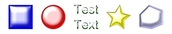 Inkscape Bright Metal Filter Various