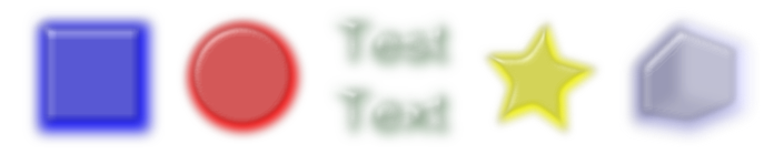 Inkscape Melted Jelly, Matte Filter Various