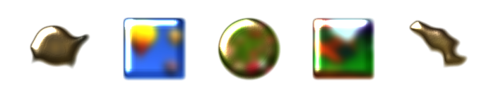 Inkscape Molten Metal Filter Clipart and Photos