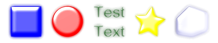 Inkscape Neon Filter Various