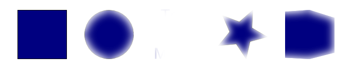 Inkscape Blurs - Apparition Filter Dark Blue