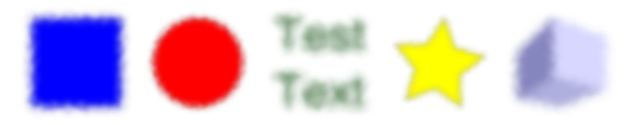 Inkscape Noisy Blur Filter Various