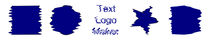 Inkscape Ripple Filter Dark Blue