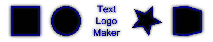 Inkscape Black Hole Filter Dark Blue
