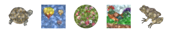 Inkscape Growing Cells Filter Clipart and Photos
