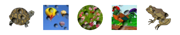 Inkscape Swiss Cheese Filter Clipart and Photos