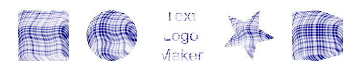 Inkscape Wavy Tartan Filter Dark Blue
