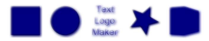 Inkscape Fuzzy Glow Filter Dark Blue