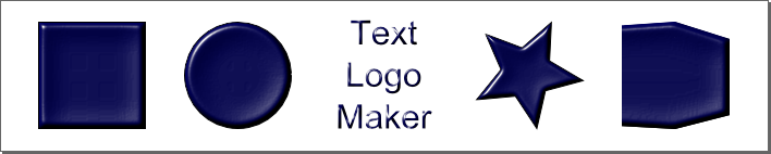 Inkscape Bevels - Button Screenshot Filter Dark Blue