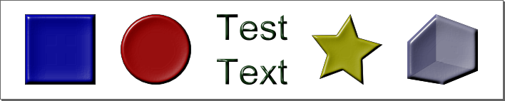 Inkscape Bevels - Button Screenshot Filter Various