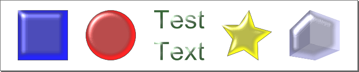 Inkscape Bevels - Smart Jelly Screenshot Filter Various