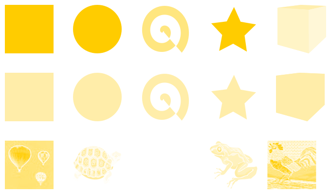 Inkscape Fill and Transparency Filter Saturation Map