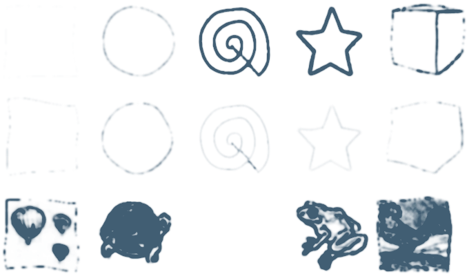 Inkscape Image Paint and Draw Filter Alpha Engraving B