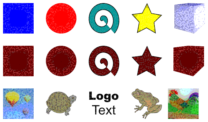 Inkscape Image Paint and Draw Filter Cross Noise Poster B