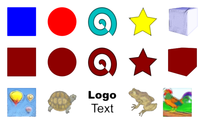 Inkscape Image Paint and Draw Filter Liquid Drawing
