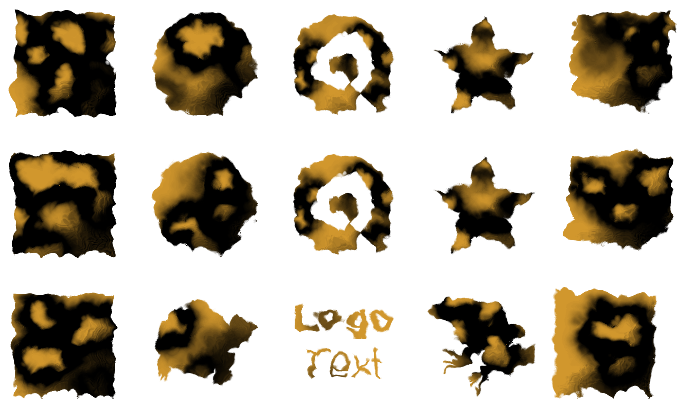 Inkscape Materials Filter Leopard Fur