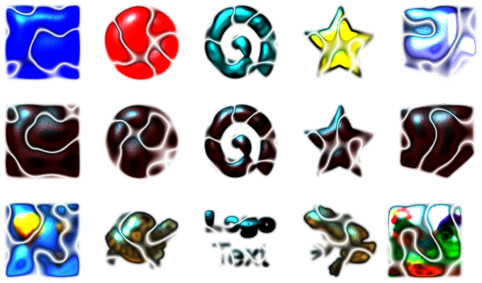 Inkscape Materials Filter Lizard Skin