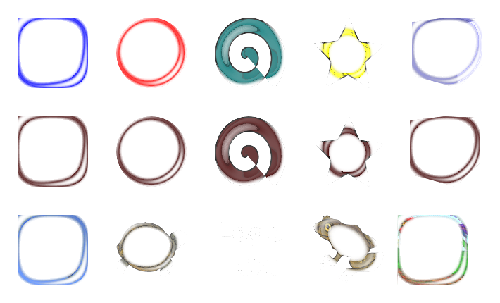 Inkscape Non-Realistic 3D Shaders Filter Aluminium