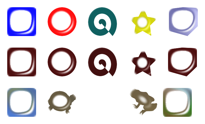 Inkscape Non-Realistic 3D Shaders Filter Chrome