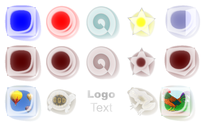 Inkscape Non-Realistic 3D Shaders Filter Deep Metal