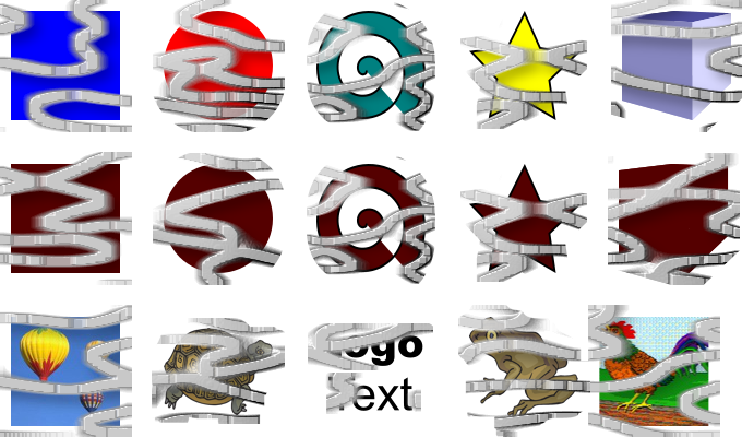 Inkscape Overlays Filter Barbed Wire