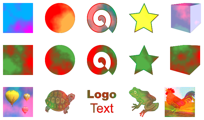 Inkscape Overlays Filter Colorize Turbulent