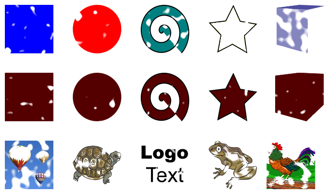 Inkscape Overlays Filter Speckle