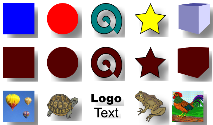 Inkscape Shadows and Glows Filter Drop Shadow…