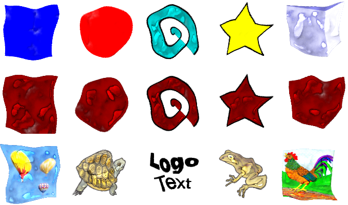 Inkscape Textures Filter Cracked Glass
