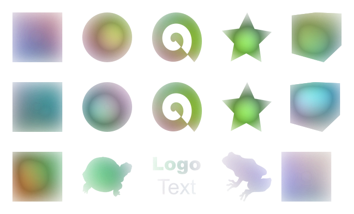 Inkscape Textures Filter Melted Rainbow