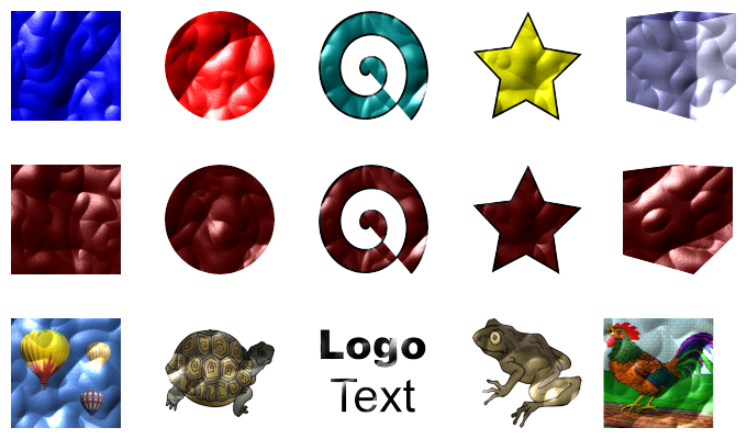Inkscape Textures Filter Organic