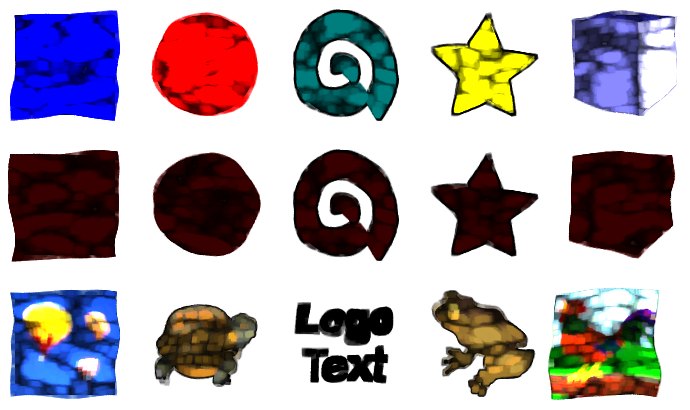 Inkscape Textures Filter Stone Wall