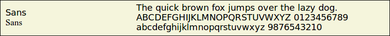 Picture Preview of The Font Sans 