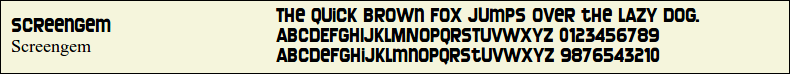 Picture Preview of The Font - Screengem 