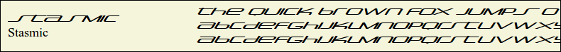 Picture Preview of The Font - Stasmic 