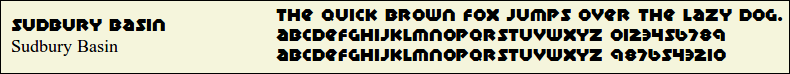 Picture Preview of The Font - Sudbury Basin 