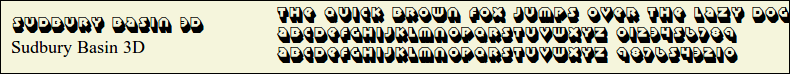 Picture Preview of The Font - Sudbury Basin 3D 