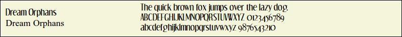 Picture Preview of The Font - Dream Orphans 