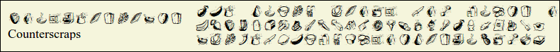 Picture Preview of The Font Counterscraps 