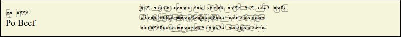 Picture Preview of The Font Po Beef 