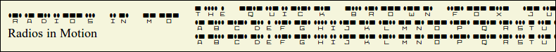 Picture Preview of The Font Radios in Motion 