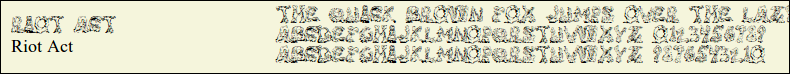 Picture Preview of The Font Riot Act 